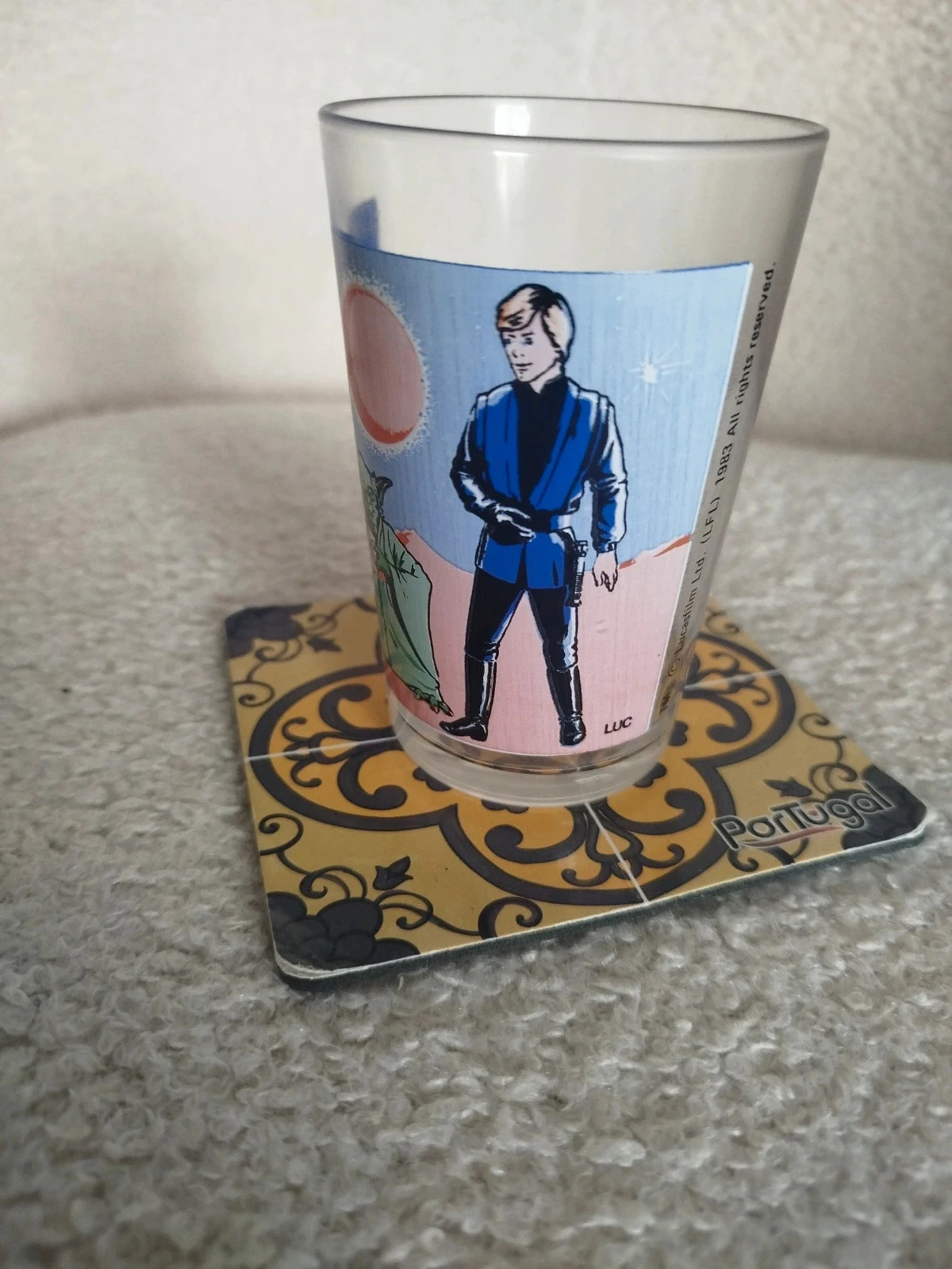 Star Wars 1983 colored glass – photo 2